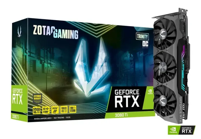 Дискретна відеокарта nVidia GeForce RTX 3080 Ti, 12 GB GDDR6X, 384-bit / 1x HDMI, 3x DisplayPort - зображення 2