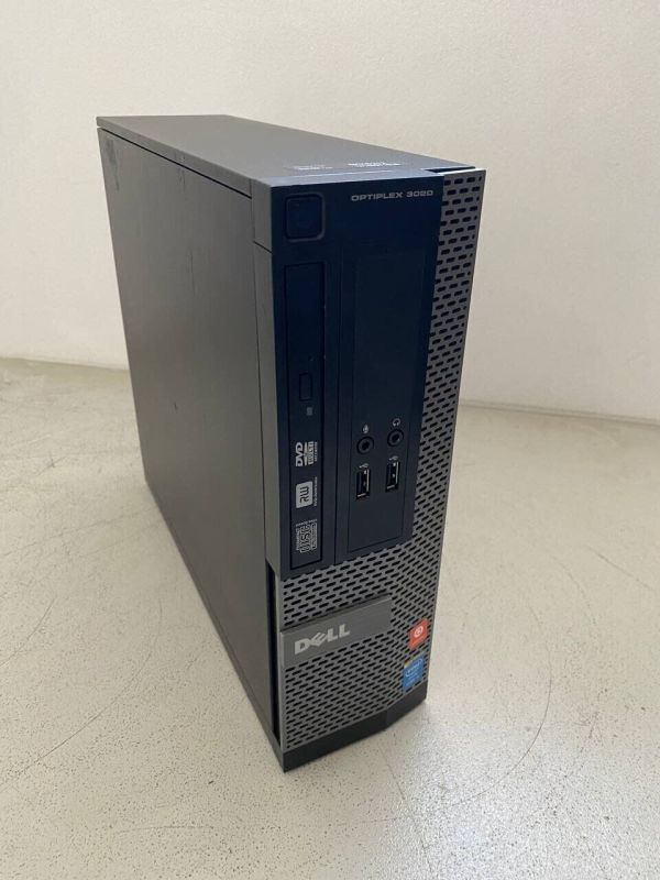 Комп'ютер Dell OptiPlex 3020 SFF / Intel Core i5-4570 (4 ядра по 3,2 - 3,6 ГГц) / 8 ГБ DDR3 / 250 ГБ HDD / Intel HD Graphics 4600 / DVD-ROM б/в - зображення 3