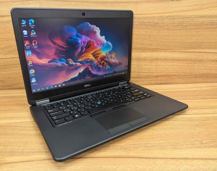 Ультрабук Dell Latitude E7450 / 14" (1366x768) TN / Intel Core i5-5300U (2 (4) ядра по 2.3 - 2.9 GHz) / 8 GB DDR3 / 256 GB SSD / Intel HD Graphics 5500 / WebCam / Windows 10 б/в - зображення 4