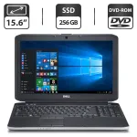 Ноутбук Dell Latitude E5530 / 15.6" (1366x768) TN / Intel Core i5-3210M (2 (4) ядра по 2.5 - 3.1 GHz) / 16 GB DDR3 / 256 GB SSD / Intel HD Graphics 4000 / WebCam / DVD-ROM б/в