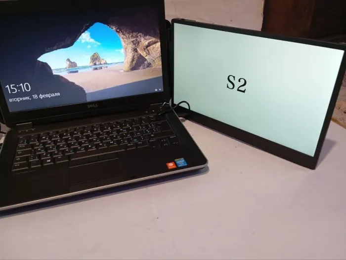 Портативні монітори для ноутбуків lCD Teamgee s2/2x 14" (1920x1080) IPS/USB Type-C/2x 2W - зображення 6