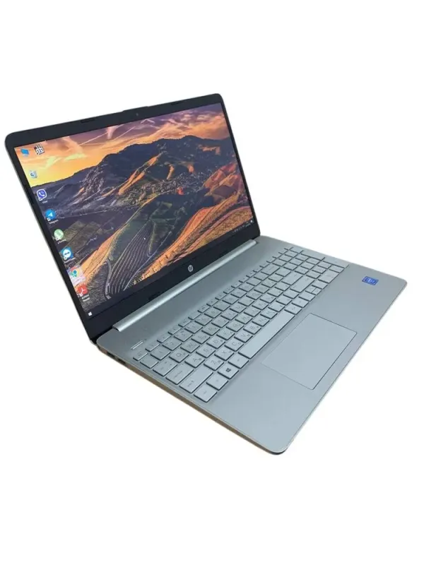 Ультрабук HP 15s-fq0700nd / 15.6" (1920x1080) TN / Intel Celeron N4020 (2 ядра по 1.1 - 2.8 GHz) / 8 GB DDR4 / 256 GB SSD M.2 / Intel UHD Graphics 600 / WebCam / Win 10 Home б/в - зображення 3