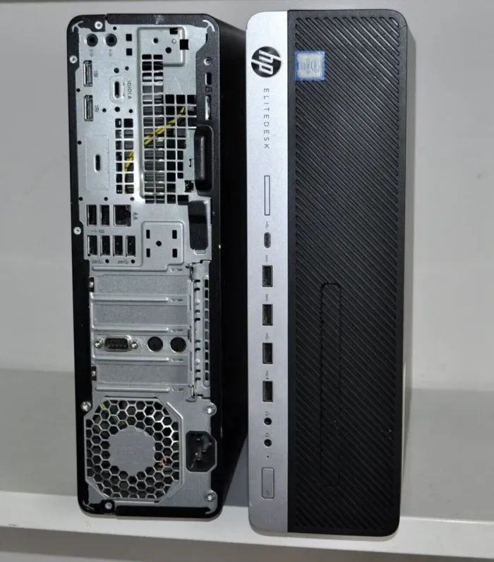 Комп'ютер HP EliteDesk 800 G3 SFF / Intel Core i5-6500 (4 ядра по 3.2 - 3.6 GHz) / 32 GB DDR4 / 500 GB SSD / Intel HD Graphics 530 / DVD-ROM / Windows 11 Pro б/в - зображення 6