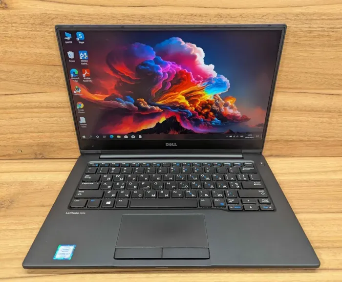 Ультрабук Dell Latitude 7370 / 13.3" (1920x1080) IPS / Intel Core m5-6Y54 (2 (4) ядра по 1.1 - 2.7 GHz) / 16 GB DDR3 / 512 GB SSD / Intel HD Graphics 515 / Windows 10 б/в - зображення 2
