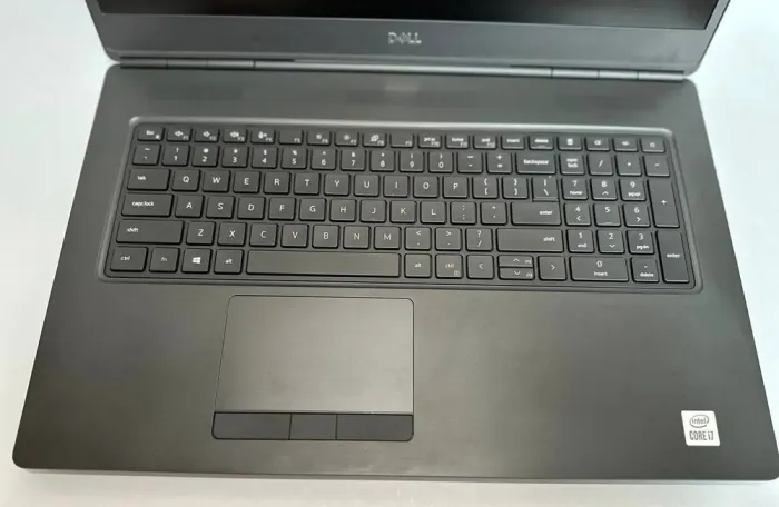 Мобільна робоча станція Dell Precision 7750 / 17.3" (1920x1080) IPS / Intel Core i7-10850H (6 (12) ядер по 2.7 - 5.1 GHz) / 32 GB DDR4 / 512 GB SSD / Quadro RTX 3000, 6 GB GDDR6, 192-bit / WebCam / HDMI б/в - зображення 3