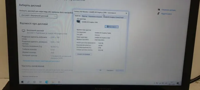 Ноутбук Б-клас Lenovo G50-80 / 15.6" (1366x768) TN / Intel Core i5-5200U (2 (4) ядра по 2.2 - 2.7 GHz) / 8 GB DDR3 / 120 GB SSD / Intel HD Graphics 5500 / WebCam б/в - зображення 10