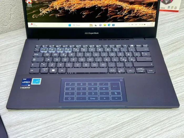 Ультрабук Asus ExpertBook B5402Cv / 14" (1920x1080) IPS / Intel Core i5-1340p (12 (16) ядер по 3.4 - 4.6 GHz) / 16 GB DDR5 / 512 GB SSD M.2 / Intel Iris Xe Graphics / WebCam / Win 11 Pro б/в - зображення 7