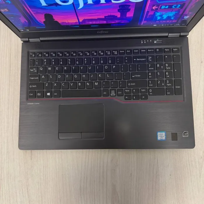 Ультрабук Б-клас Fujitsu LifeBook U759 / 15.6" (1920x1080) IPS / Intel Core i5-8365U (4 (8) ядра по 1.6 - 4.1 GHz) / 8 GB DDR4 / 256 GB SSD NVMe / Intel UHD Graphics / WebCam б/в - зображення 7