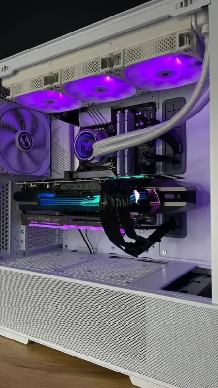 Ігровий ПК Lian-Li Lancool 216 RGB White Tower / Intel Core i5-13400F (10(16) ядер по 1.8-4.6 GHz) / 32GB DDR5 / 2000GB SSD / GeForce RTX 3070 Ti, 8GB GDDR6X, 256-bit / 850W - зображення 4