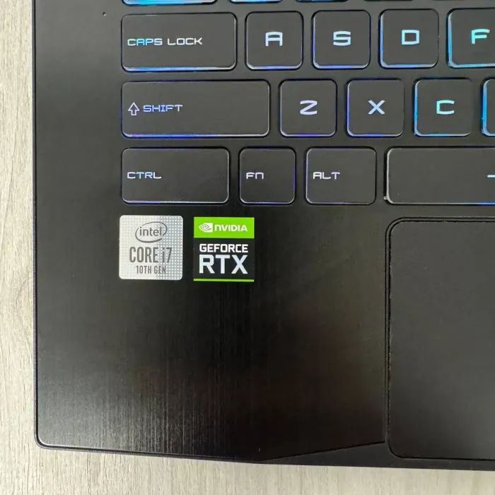 Ігровий ноутбук Б-клас MSI GF75 Thin 10UEK / 15.6" (1920x1080) IPS / Intel Core i7-10750H (6 (12) ядер по 2.6 - 5.0 GHz) / 16 GB DDR4 / 512 GB SSD NVMe / nVidia GeForce RTX 3060, 6 GB GDDR6, 192-bit / WebCam б/в - зображення 8