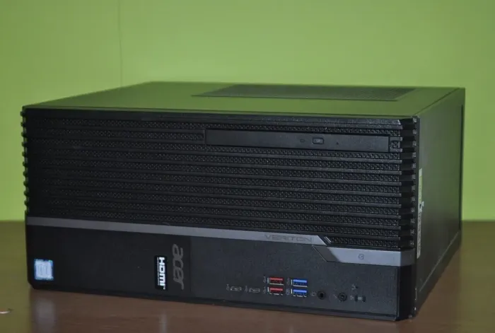 Комп'ютер Acer Veriton S4660G Tower / Intel Core i5-8400 (6 ядер по 2,8 - 4,0 ГГц) / 16 ГБ DDR4 / 256 ГБ SSD M.2 / Intel UHD Graphics 630 / Windows 11 Pro б/в - зображення 5
