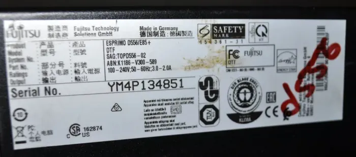 Комп'ютер Б-клас Fujitsu Esprimo D556 E85+ SFF / Intel Core i5-6400 (4 ядра по 2.7 - 3.3 GHz) / 16 GB DDR4 / 120 GB SSD NEW + 320 GB HDD NEW / Intel HD Graphics 530 / 28 б/в - зображення 7