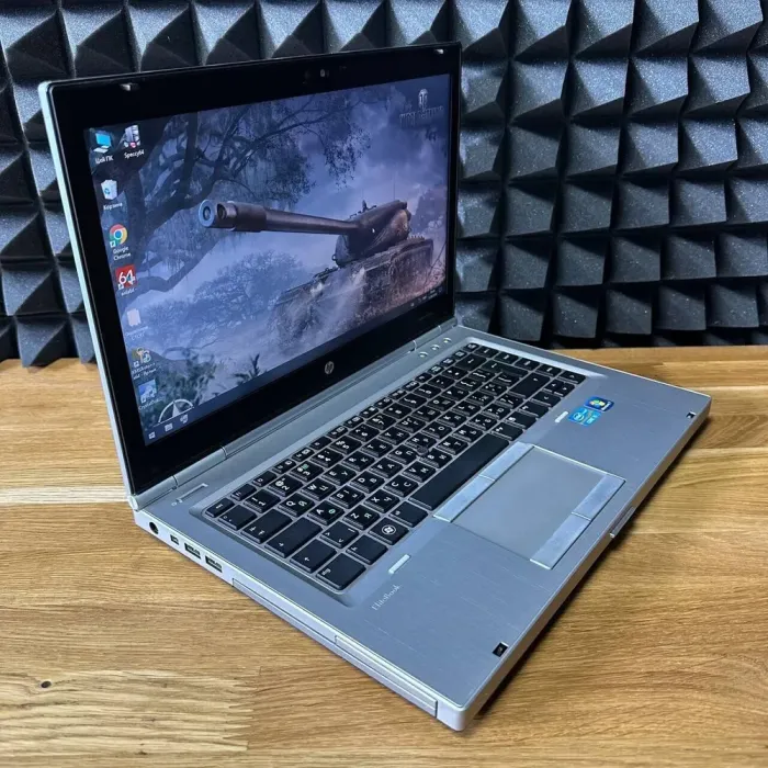 Ноутбук Б-клас HP EliteBook 8460p / 14" (1366x768) TN / Intel Core i5-2520M (2 (4) ядра по 2.5 - 3.2 GHz) / 8 GB DDR3 / 128 GB SSD / Intel HD Graphics 3000 / WebCam / DVD-ROM б/в - зображення 5