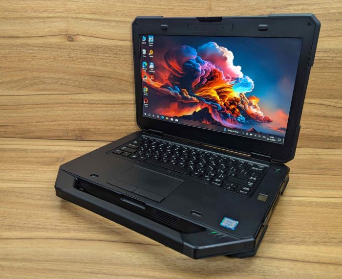 Захищений ноутбук Dell Latitude 14 Rugged 5414 / 14" (1920x1080) IPS Touch / Intel Core i5-6300U (2 (4) ядра по 2,4 - 3,0 ГГц) / 16 ГБ DDR4 / 480 ГБ SSD / Intel HD Graphics 520 / TouchID / HDMI / Windows 10 б/в - изображение 5