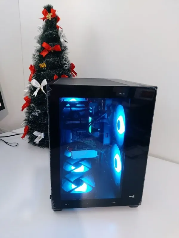 Ігровий ПК AeroCool Dryft Tower / Intel Core i5-9500 (6 ядер по 3,0 - 4,4 ГГц) / 16 ГБ DDR4 / 500 ГБ SSD M.2 + 1000 ГБ HDD / nVidia GeForce GTX 1080 Ti, 11 ГБ GDDR5X, 352-bit / 550 Вт б/в - зображення 3