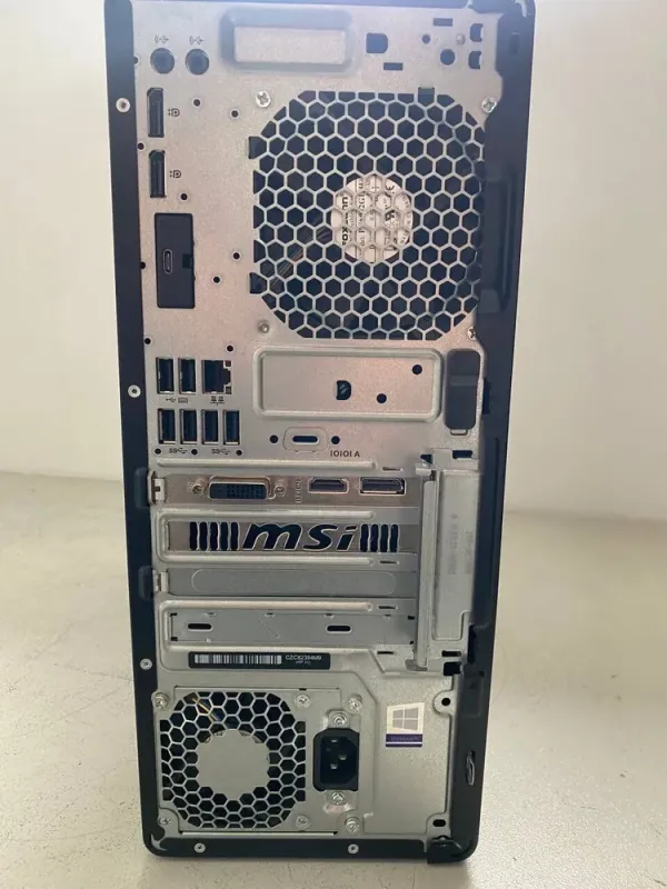 Комп'ютер Б-клас HP EliteDesk 800 G3 Tower / Intel Core i7-7700 (4 (8) ядра по 3.6 - 4.2 GHz) / 16 GB DDR4 / 256 GB SSD / nVidia GeForce GTX 1050 Ti, 4 GB GDDR5, 128-bit / HDMI б/в - зображення 4