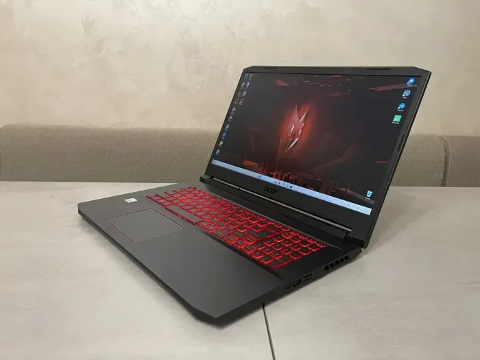 Ігровий ноутбук Б-клас Acer Nitro 5 AN517-52 / 17.3" (1920x1080) IPS / Intel Core i5-10300H (4 (8) ядра по 2.5 - 4.5 GHz) / 16 GB DDR4 / 512 GB SSD M.2 / nVidia GeForce GTX 1650 Ti, 4 GB GDDR6, 128-bit / WebCam / USB 3.2 / HDMI б/в - зображення 6