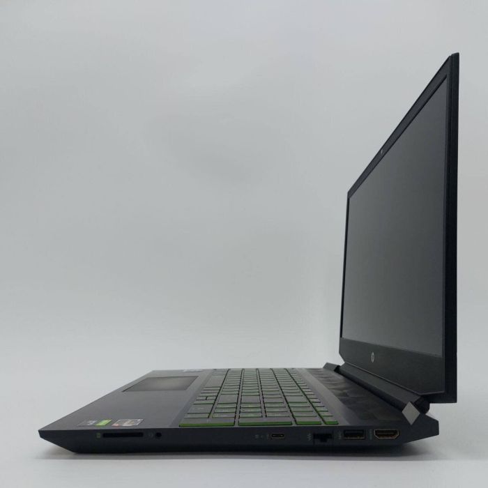 Ігровий ноутбук HP Pavilion Gaming Laptop 15 / 15,6" (1920x1080) IPS / AMD Ryzen 5 3550H (4 (8) ядра по 2,1 - 3,7 ГГц) / 16 ГБ DDR4 / 256 ГБ SSD + 1000 ГБ HDD / nVidia GeForce GTX 1650 TI, 4 ГБ GDDR5, 128-біт / WebCam б/в - зображення 5