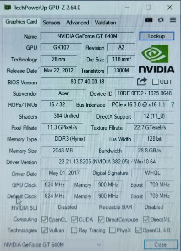 Ноутбук Acer Aspire V3-571G / 15.6" (1366x768) TN / Intel Core i7-3632QM (4 (8) ядра по 2.2 - 3.2 GHz) / 8 GB DDR3 / 256 GB SSD / nVidia GeForce GT 640M, 2 GB DDR3, 128-bit / WebCam / DVD-ROM б/в - изображение 11