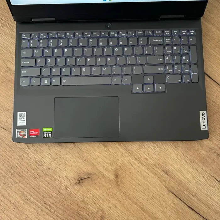 Ігровий ноутбук Б-клас Lenovo IdeaPad Gaming 3 15ARH7 / 15.6" (1920x1080) IPS / AMD Ryzen 5 6600H (6 (12) ядер по 3.3 - 4.5 GHz) / 8 GB DDR5 / 256 GB SSD / nVidia GeForce RTX 3050, 4 GB GDDR6, 128-bit б/в - зображення 7