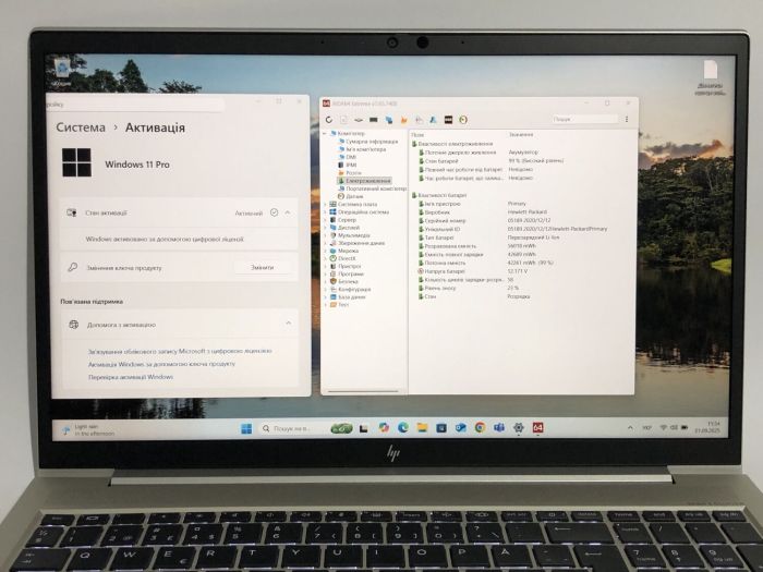Ігровий ультрабук HP EliteBook 850 G7 / 15,6" (1920x1080) IPS / Intel Core i7-10610U (4 (8) ядра по 1,8 - 4,9 ГГц) / 16 ГБ DDR4 / 256 ГБ SSD NVMe / nVidia GeForce MX250, 2 ГБ GDDR5, 64-біт / WebCam / Win 11 Pro б/в - зображення 10