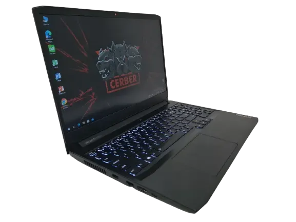 Ігровий ноутбук Lenovo IdeaPad Gaming 3 / 15.6" (1920x1080) IPS / AMD Ryzen 5 5600H (6 (12) ядер по 3.3 - 4.2 GHz) / 8 GB DDR4 / 512 GB SSD / nVidia GeForce RTX 3050, 4 GB GDDR6, 128-bit / WebCam б/в - зображення 3