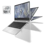Ультрабук-трансформер Б-клас HP EliteBook x360 830 G7 / 13.3" (1920x1080) IPS Touch / Intel Core i5-10310U (4 (8) ядра по 1.7 - 4.4 GHz) / 16 GB DDR4 / 256 GB SSD / Intel UHD Graphics / WebCam / Win 11 Pro б/в