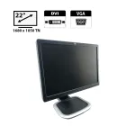 Монітор HP L2245w / 22" (1680x1050) TN / VGA, DVI, USB б/в