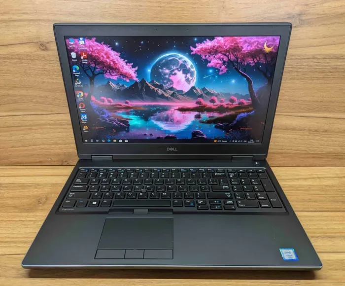 Мобільна робоча станція Dell Precision 7530 / 15.6" (1920x1080) IPS / Intel Xeon E-2186M (6 (12) ядер по 2.9 - 4.8 GHz) / 32 GB DDR4 / 512 GB SSD / nVidia Quadro P2000, 4 GB GDDR5, 128-bit / HDMI / USB Type-C / Windows 10 б/в - зображення 2