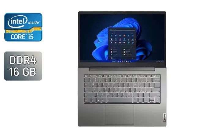 Ультрабук Lenovo ThinkBook 14 G4 / 14" (1920x1080) IPS / Intel Core i5-1235U (10 (12) ядер по 3.3 - 4.4 GHz) / 16 GB DDR4 / 512 GB SSD / Intel Iris Xe Graphics / WebCam / HDMI б/в - зображення 1
