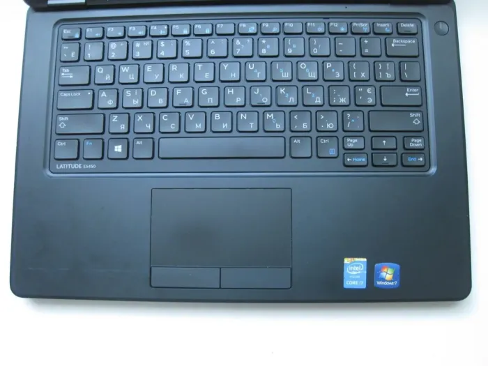 Ноутбук Dell Latitude E5450 / 14" (1366x768) TN / Intel Core i7-5600U (2 (4) ядра по 2.6 - 3.2 GHz) / 8 GB DDR3 / 256 GB SSD / Intel HD Graphics 5500 / WebCam б/в - зображення 3