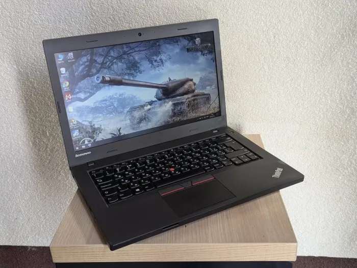 Ноутбук Б-клас Lenovo ThinkPad L450 / 14" (1366x768) TN / Intel Core i3-5005U (2 (4) ядра по 2.0 GHz) / 8 GB DDR3 / 128 GB SSD / Intel HD Graphics 5500 / WebCam б/в - зображення 5