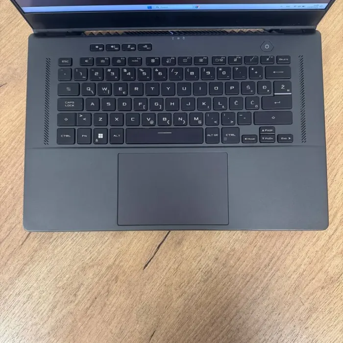 Ігровий ноутбук Б-клас Asus ROG Zephyrus GA503RM / 15.6" (2560x1440) IPS / AMD Ryzen 7 6800HS (8 (16) ядер по 3.2 - 4.7 GHz) / 16 GB DDR5 / 1000 GB SSD / nVidia GeForce RTX 3070 Ti, 8 GB GDDR6, 256-bit / WebCam б/в - зображення 7