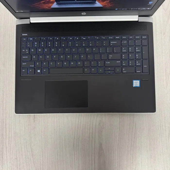 Ноутбук Б-клас HP ProBook 450 G5 / 15.6" (1920x1080) IPS / Intel Core i5-8250U (4 (8) ядра по 1.6 - 3.4 GHz) / 8 GB DDR4 / 256 GB SSD NVMe / Intel UHD Graphics 620 / WebCam б/в - зображення 7