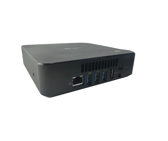 Комплект ПК: комп'ютер Asus Chromebox 3 USFF / Intel Core i7-8550U (4 (8) ядра по 1,8 - 4,0 ГГц) / 8 ГБ DDR4 / 240 ГБ SSD / Intel UHD Graphics 620 + Монітор 24" (1920x1080) TN  б/в - зображення 5