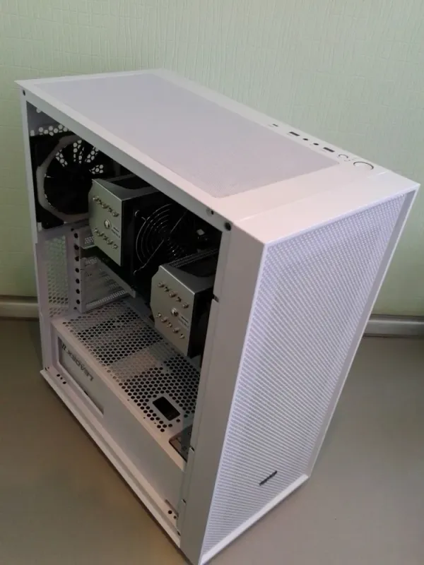 Сервер Vinga Mid Tower / 2x Intel Xeon E5-2680 v4 (14 (28) ядер по 2.4 - 3.3 GHz) / 128 GB DDR4 / 2 TB HDD / 1000W б/в - зображення 13