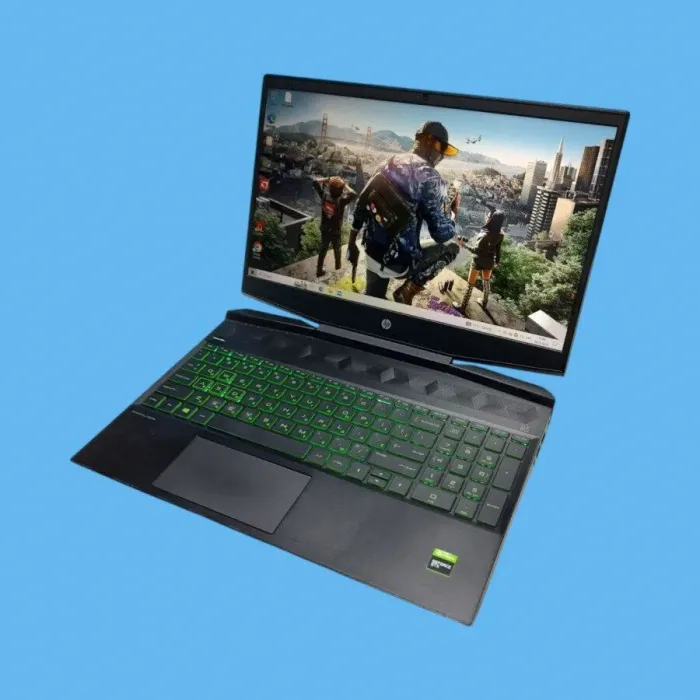 Ігровий ноутбук Б-клас HP Pavilion Gaming 15-dk0056wm / 15.6" (1920x1080) IPS / Intel Core i5-9300H (4 (8) ядра по 2.4 - 4.1 GHz) / 16 GB DDR4 / 480 GB SSD / nVidia GeForce GTX 1650, 4 GB GDDR5, 128-bit / WebCam / Win 10 Home б/в - зображення 2