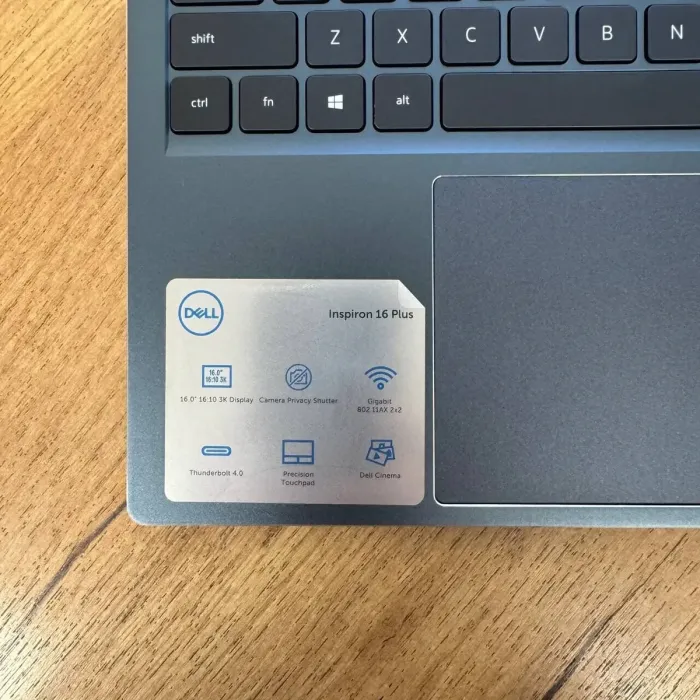 Ігровий ноутбук Б-клас Dell Inspiron 16 Plus 7610 / 16" (3072x1920) IPS / Intel Core i7-11800H (8 (16) ядер по 2.3 - 4.6 GHz) / 32 GB DDR4 / 1000 GB SSD / nVidia GeForce RTX 3060, 6 GB GDDR6, 192-bit / WebCam б/в - зображення 7