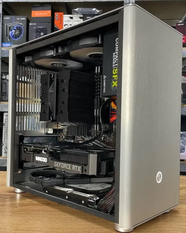 Ігровий ПК Qube V9 PRO/AMD Ryzen 5 5600G 6 (12) ядер по 3.9 - 4.4 GHz/16GB DDR4/ 512 GB SSD M.2 + 1000 GB HDD/GeForce RTX 3060, 12 GB GDDR6, 192-bit / 650W - зображення 3