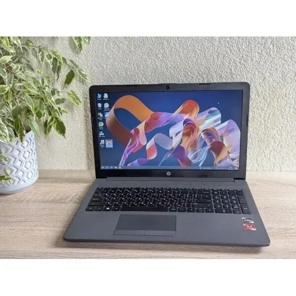 Ноутбук Б-клас HP 255 G7 / 15.6" (1920x1080) IPS / AMD Ryzen 3 2200U (2 (4) ядра по 2.5 - 3.4 GHz) / 8 GB DDR4 / 256 GB SSD / AMD Radeon Vega 3 Graphics / WebCam б/в - зображення 2