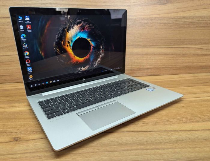 Ультрабук HP EliteBook 850 G5 / 15.6" (1920x1080) IPS Touch / Intel Core i5-8350U (4 (8) ядра по 1.7 - 3.6 GHz) / 32 GB DDR4 / 1000 GB SSD / Intel UHD Graphics 620 / WebCam / Fingerprint / Windows 10 б/в - зображення 4