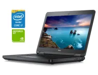Ноутбук Dell Latitude E5540 / 15.6" (1920x1080) TN / Intel Core i7-4600U (2 (4) ядра по 2.1 - 3.3 GHz) / 8 GB DDR3 / 256 GB SSD / nVidia GeForce GT 720M, 2 GB DDR3, 64-bit / WebCam б/в