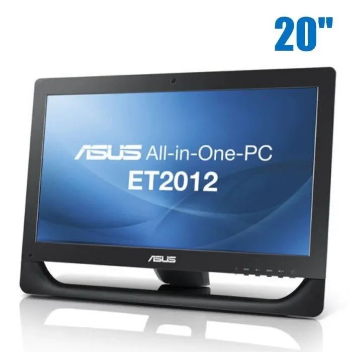 Моноблок Asus ET2012AUKB / 20" (1600x900) TN / AMD E-450 (2 ядрa по 1.66 GHz) / 8 GB DDR3 / 120 GB SSD / AMD Radeon HD 6320 Graphics / WebCam б/в - зображення 1