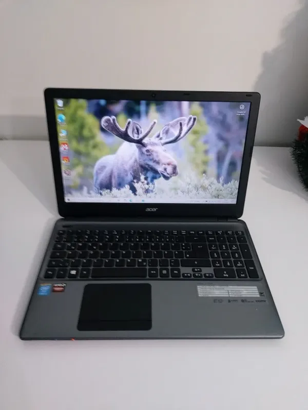 Ноутбук Б-клас Acer Aspire E1-572G / 15.6" (1366x768) TN / Intel Core i5-4200U (2 (4) ядра по 1.6 - 2.6 GHz) / 12 GB DDR3 / 240 GB SSD / AMD Radeon R7 M265, 2 GB GDDR3, 128-bit / WebCam / DVD-ROM б/в - зображення 3