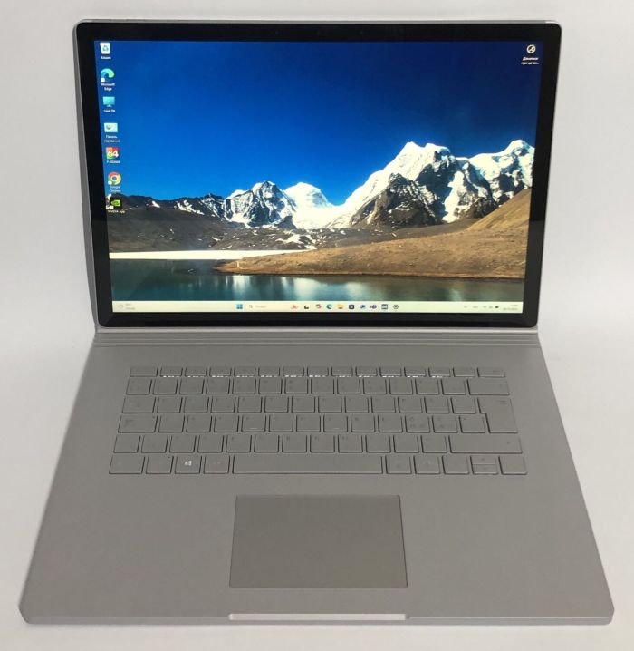 Ігровий ультрабук-трансформер Microsoft Surface Book 2 / 15.0" (3240x2160) IPS Touch / Intel Core i7-8650U (4 (8) ядра по 1.9 - 4.2 GHz) / 16 GB DDR3 / 256 GB SSD NVMe / nVidia GeForce GTX 1060, 6 GB GDDR5, 192-bit / WebCam / Win 11 Pro б/в - зображення 2