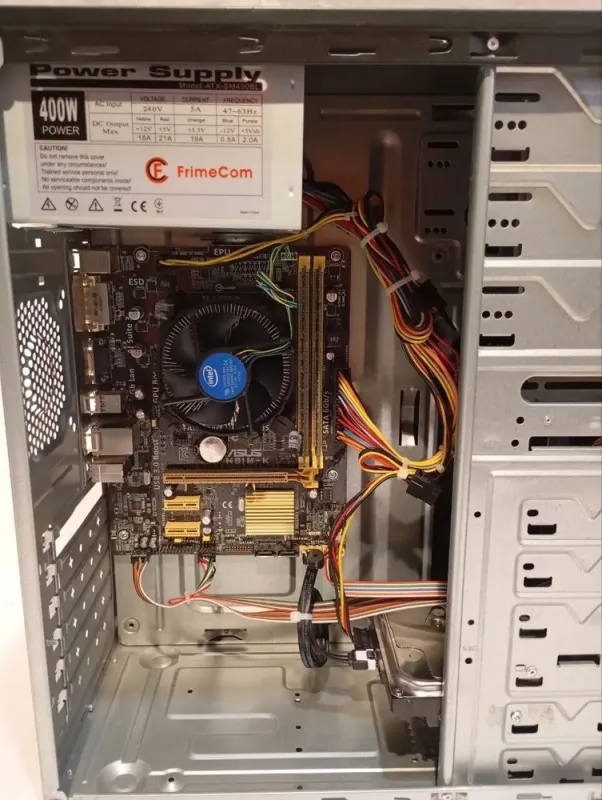 ПК Б-клас FrimeCom LB-051 BL Tower / Intel Core i5-4570 (4 ядра по 3.2 - 3.6 GHz) / 8 GB DDR3 / 500 GB HDD / Intel HD Graphics 4600 / Win 10 б/в - зображення 5