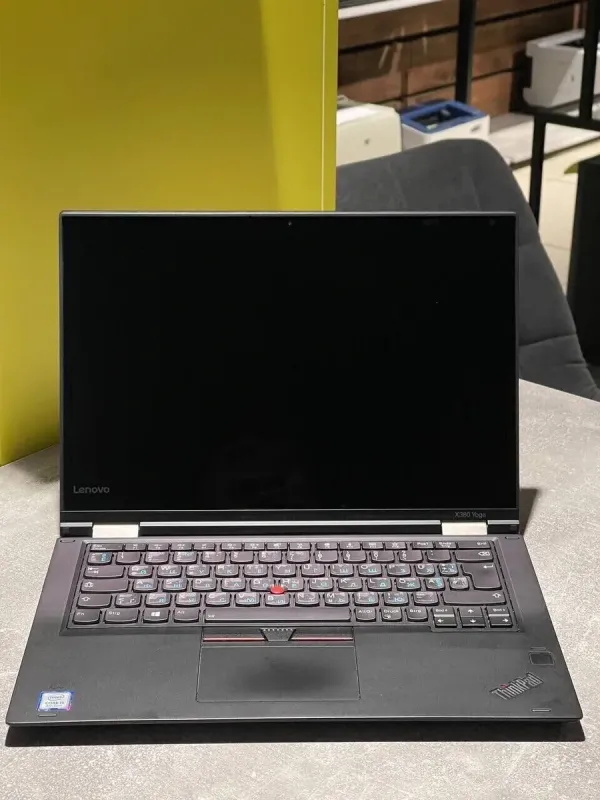 Ультрабук Lenovo ThinkPad X380 Yoga / 13.3" (1920x1080) IPS Touch / Intel Core i5-8250U (4 (8) ядра по 1.6 - 3.4 GHz) / 8 GB DDR4 / 512 GB SSD / Intel UHD Graphics 620 / WebCam б/в - зображення 2
