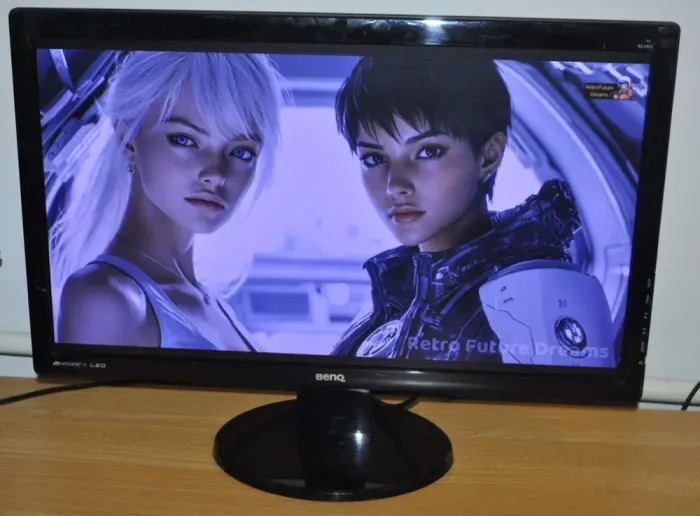 Монітор Б-клас BenQ GL2450 Black/24" (1920x1080) TN/VGA, DVI/VESA 100x100 + Кабелі (VGA або DVI на вибір) та живлення б/в - зображення 9