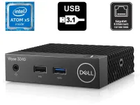 Неттоп Dell Wyse 3040 USFF / Atom x5-Z8350 (4 ядра по 1.44-1.92GHz) / 2GB DDR3 / 8GB eMMC / HD Graphics / USB 3.1 / DisplayPort б/в