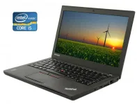 Нетбук Б-клас Lenovo ThinkPad X250 / 12.5" (1366x768) TN / Intel Core i5-5200U (2 (4) ядра по 2.2 - 2.7 GHz) / 8 GB DDR3 / 128 GB SSD / Intel HD Graphics 5500 / WebCam / Win 10 Pro / Два АКБ б/в